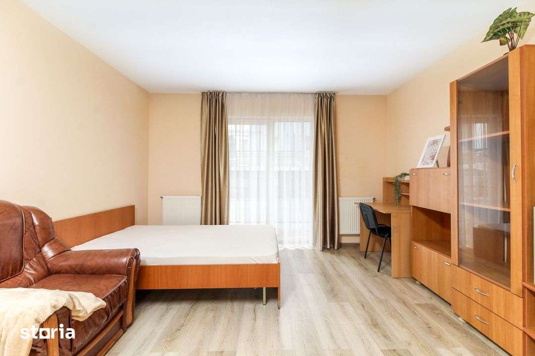 Apartament Zorilor UMF cu 1 camera, bloc dupa 2000, etaj 2 — fotografia 1