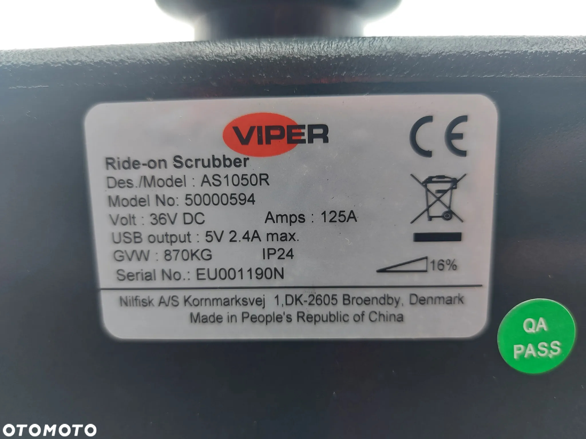 Inny VIPER AS 1050R Nilfisk - 6