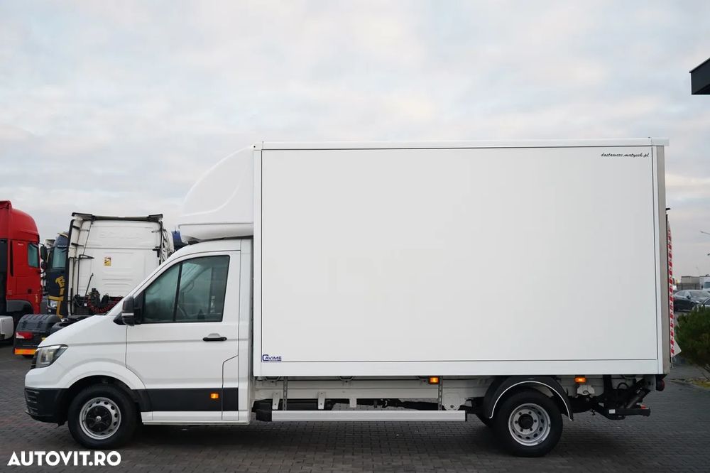 Volkswagen CRAFTER / CONTAINER / DHOLLANDIA LIFT / 2019 / TWIN / 3 LOCURI / - 4