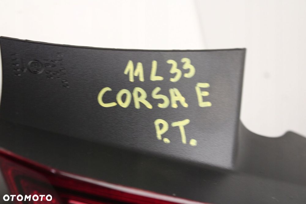 opel corsa e 5d 14r- lampa prawy tył prawa tylna - 6