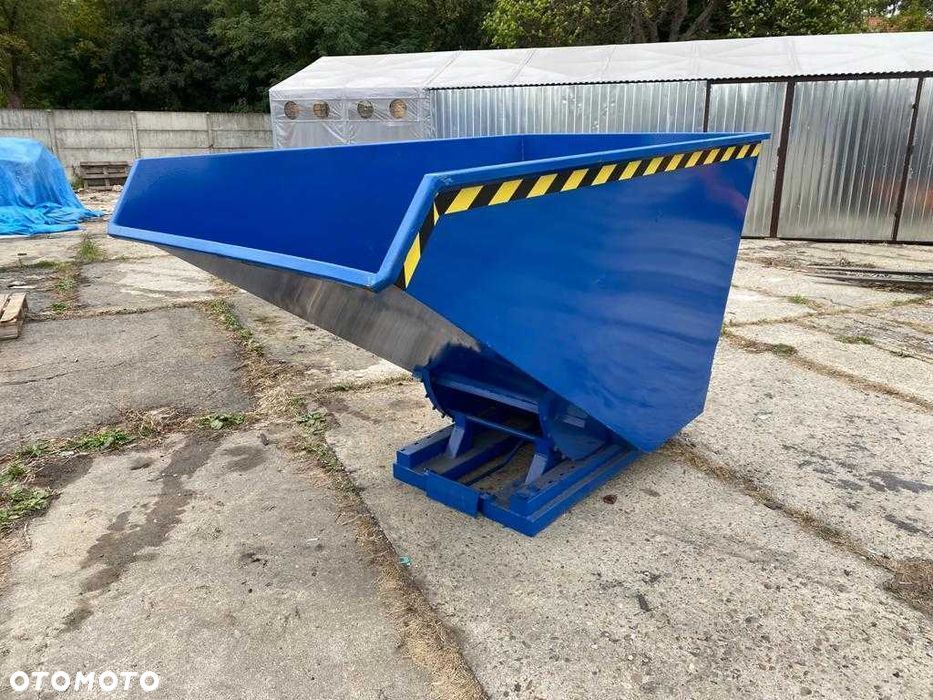 Kontener Samowyładowczy NTK 1100 Litrów.Koleba pojemnik metalowy - 1