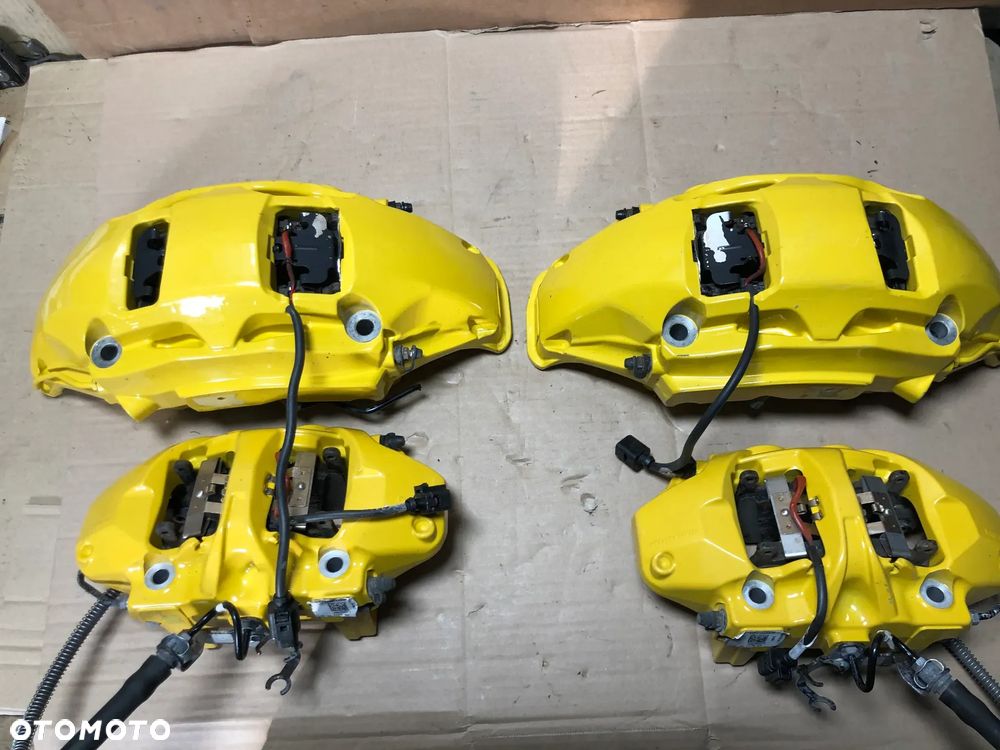 ZACISKI ZACISK HAMULCOWY PORSCHE PANAMERA 971 POD TARCZE CERAMICZNE  GWA!!! - 3