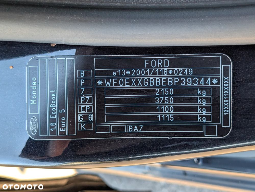 Ford Mondeo 1.6 T Titanium - 20