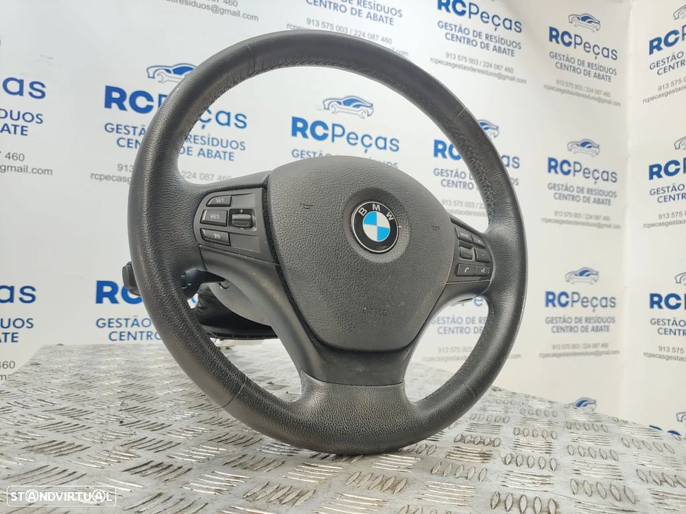 Volante Multifunções Comandos Original BMW Serie 1 2 3 4 Pele - 4