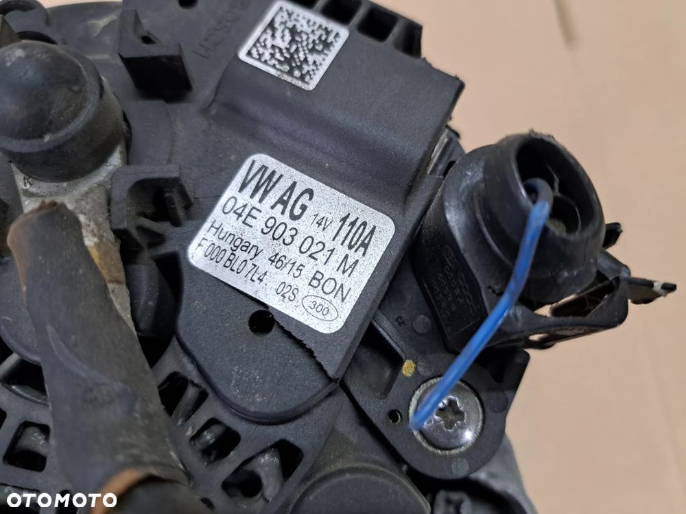 Alternator Polo 6R Ibiza IV Audi A3 8V 04E903021M 1.2 tsi - 5