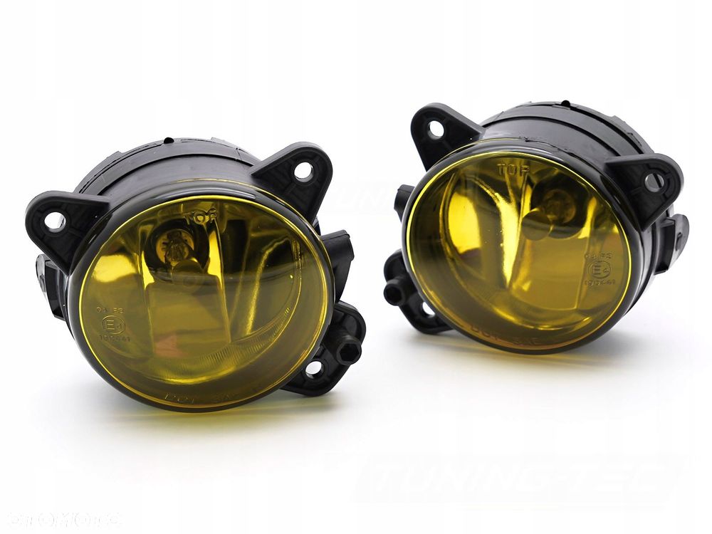 Halogeny Lampy pmg Tuning Żółte Fabia Roomster T5 Polo 9n3 Touareg Crafter - 1