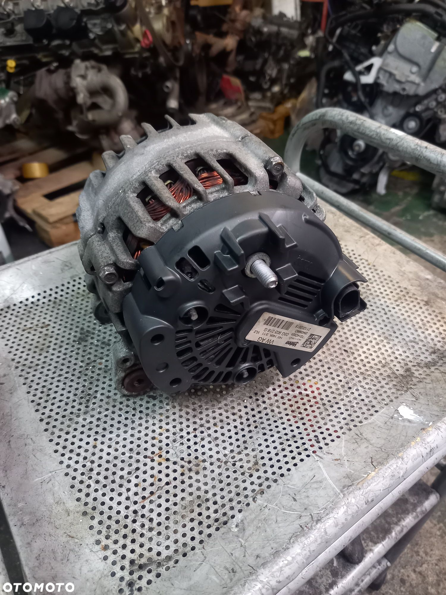 Alternator VW Golf audi skoda 2.0 tdi sprawny kompletny CJC - 3