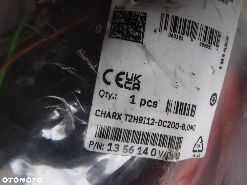 CHARX T2HBI12-DC200-2,0M2 - Gniazdo pojazdu KONTAKT PHOENIX kabel do samochodu elektrycznego nowe oe - 7