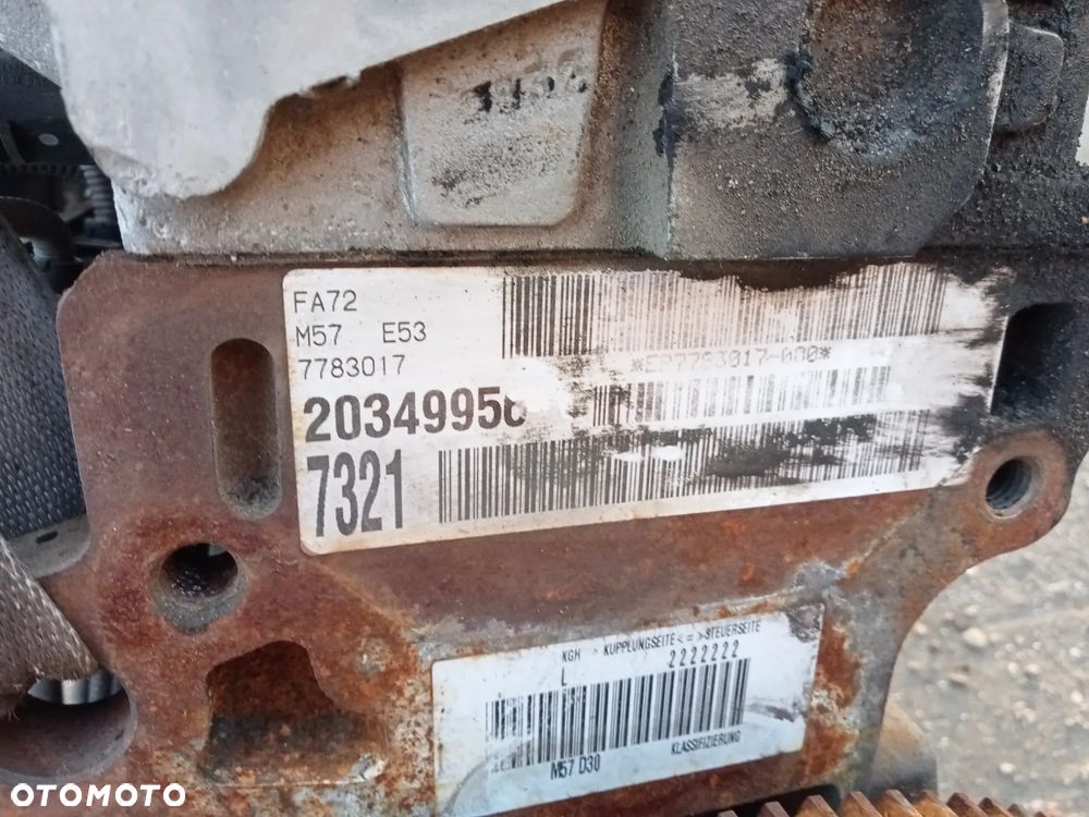 silnik bmw m57 e53 - 4