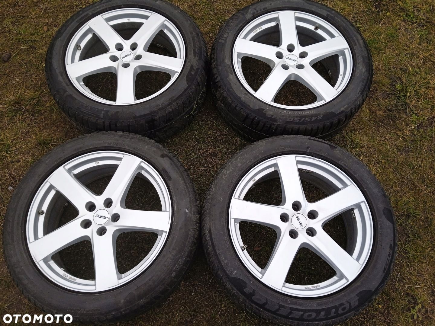 Felgi aluminiowe 5x112 Audi E-tron Q7 Porsche Macan opony zimowe 245/50 R19 - 1