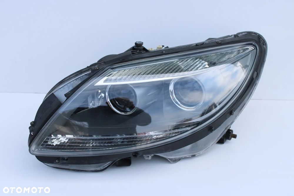 Reflektor prawy lewy czarny bi xenon bixenon lampa prawa lewa ILS OE Mercedes CL63 AMG W216 C216 Euro - 5