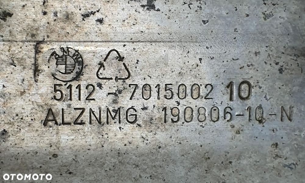 BELKA ZDERZAKA TYŁ TYLNA BMW 7 E65 7015002 190806-10-N - 3