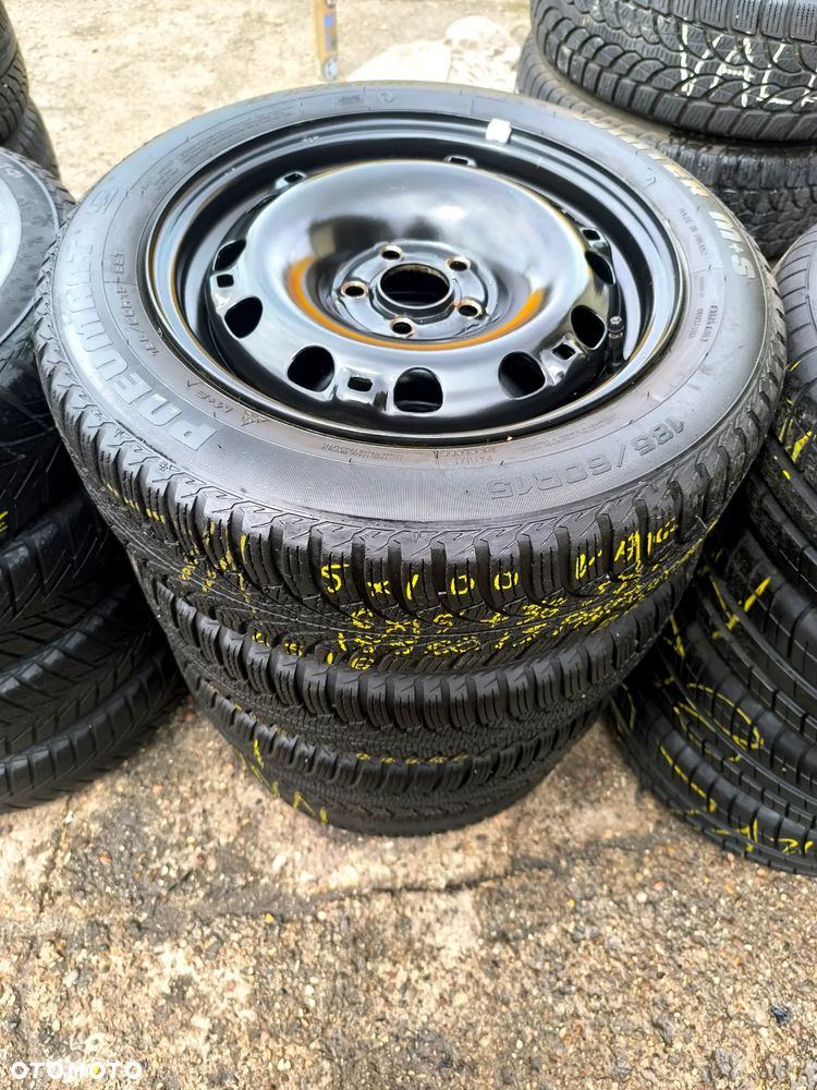 5x100 Felgi Stalowe Stal 15 Koła Zimowe Zima SKODA FABIA PRAKTIK ROOMSTER RAPID SEAT IBIZA CORDOBA TOLEDO IV 4 VW FOX POLO Legnica ALU-RAD 185/60 6mm - 2