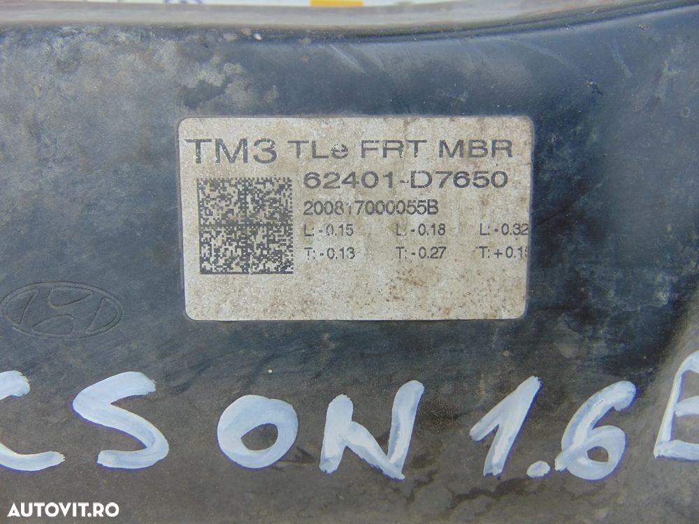 Jug motor Hyundai Tucson 2014-2020  cadru motor kia sportage tucson 3 cod 62401d7650 - 3