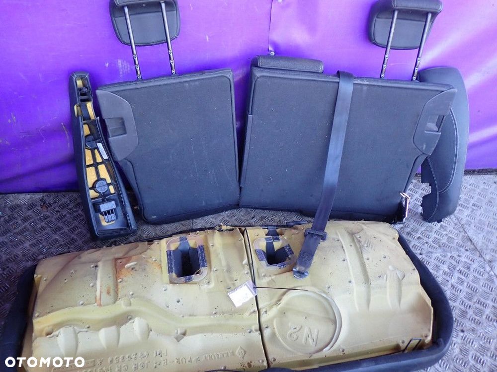 RENAULT LAGUNA 3 III 07- FOTELE PRZÓD LEWY PRAWY KANAPA PÓŁSKÓRA KOMPLET EU - 9