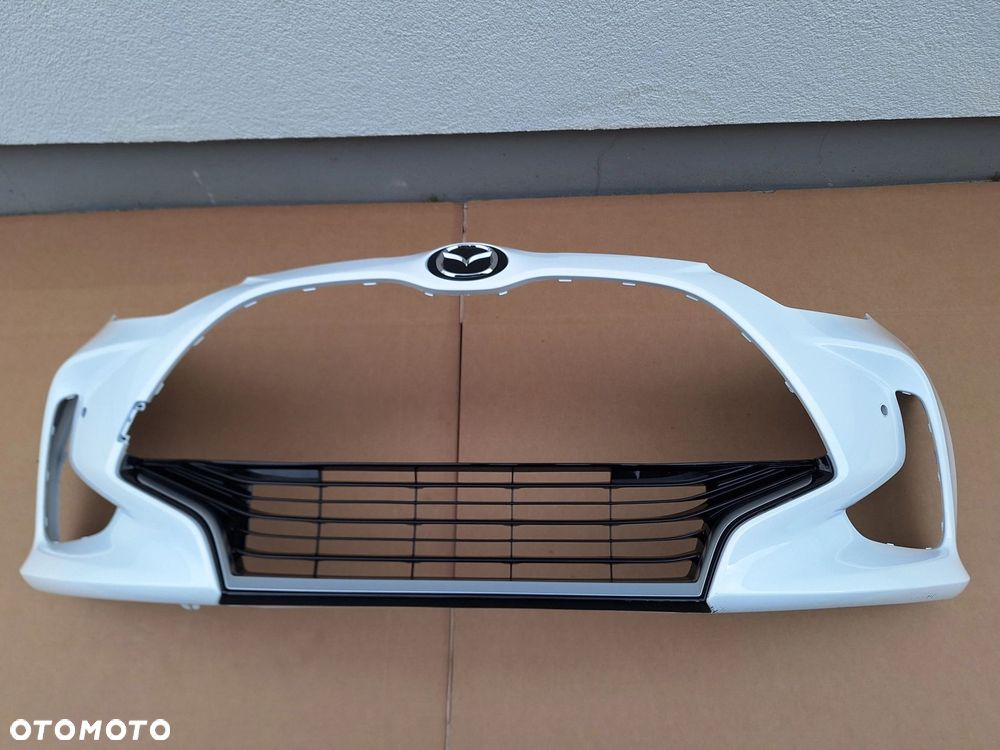 MAZDA II 2 HYBRID KB 22- 23-24 CAŁY NIE KLEJONY SUPER STAN! ZDERZAK PRZÓD PRZEDNI ORYG 52119-K0050 WYSYŁKA 24H - 6