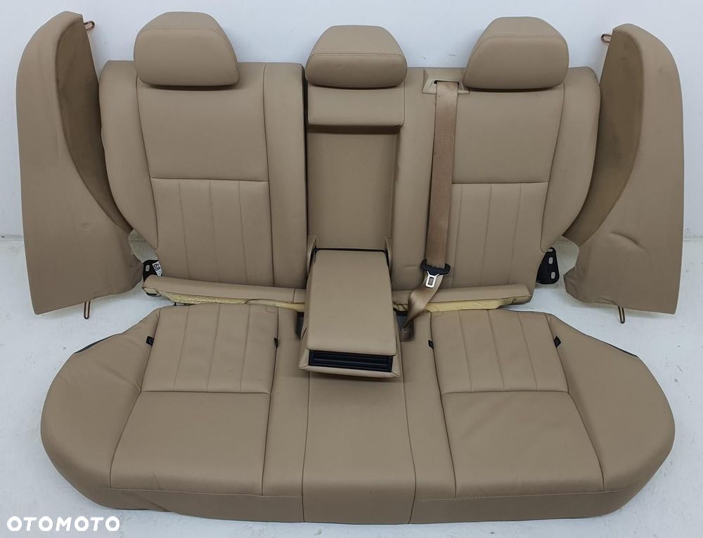 KANAPA TYLNA TYŁ SKÓRA MERCEDES W204 SEDAN - 10