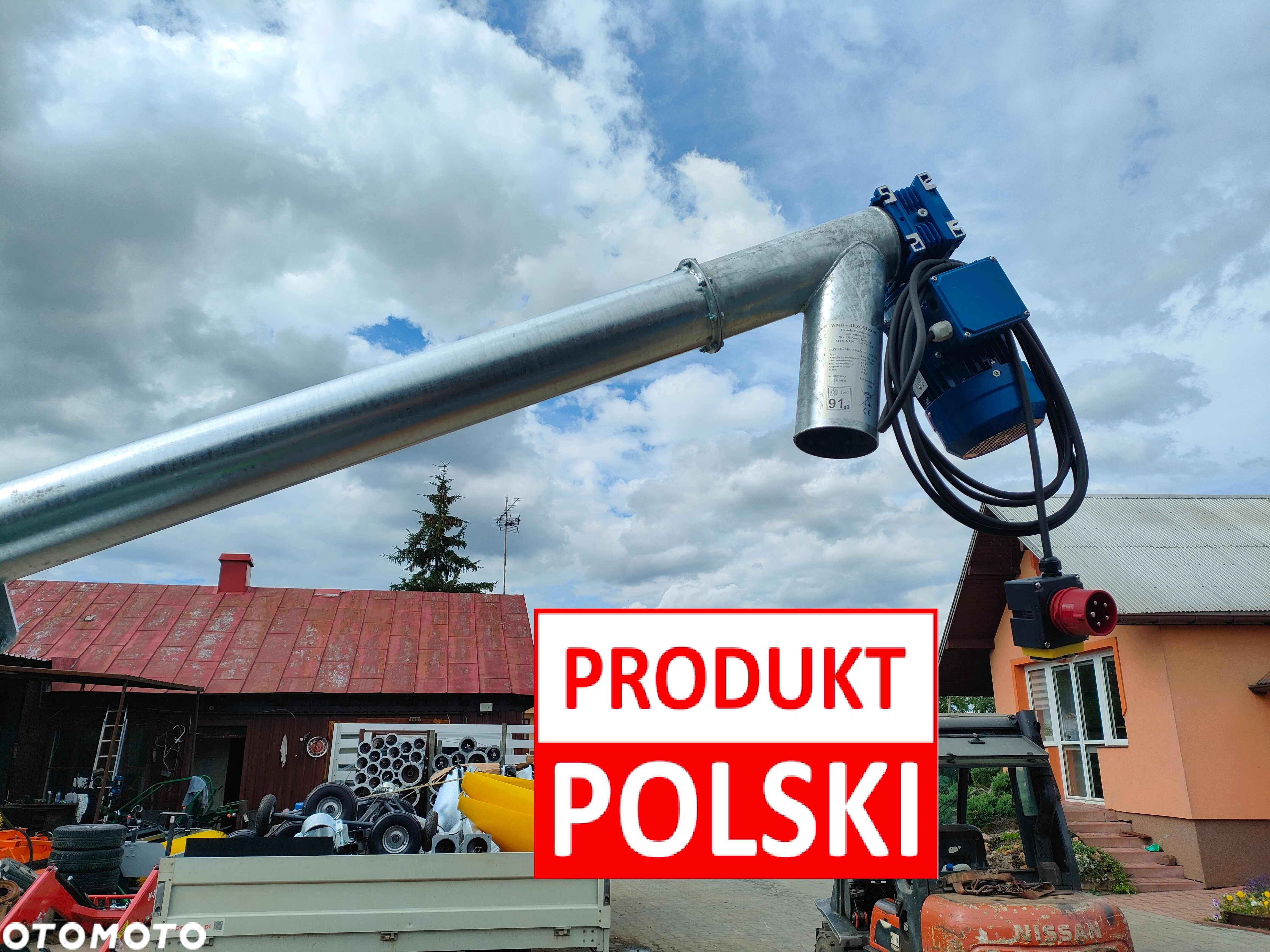 Przenośnik ślimakowy żmijka do zboża 4m 5m 6m 8m 10m nowa - 6