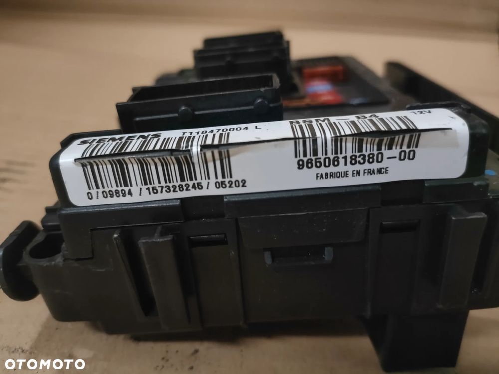 Citroen C3 I PLURIEL 02- Skrzynka Bezpieczników 9650618380 - 3