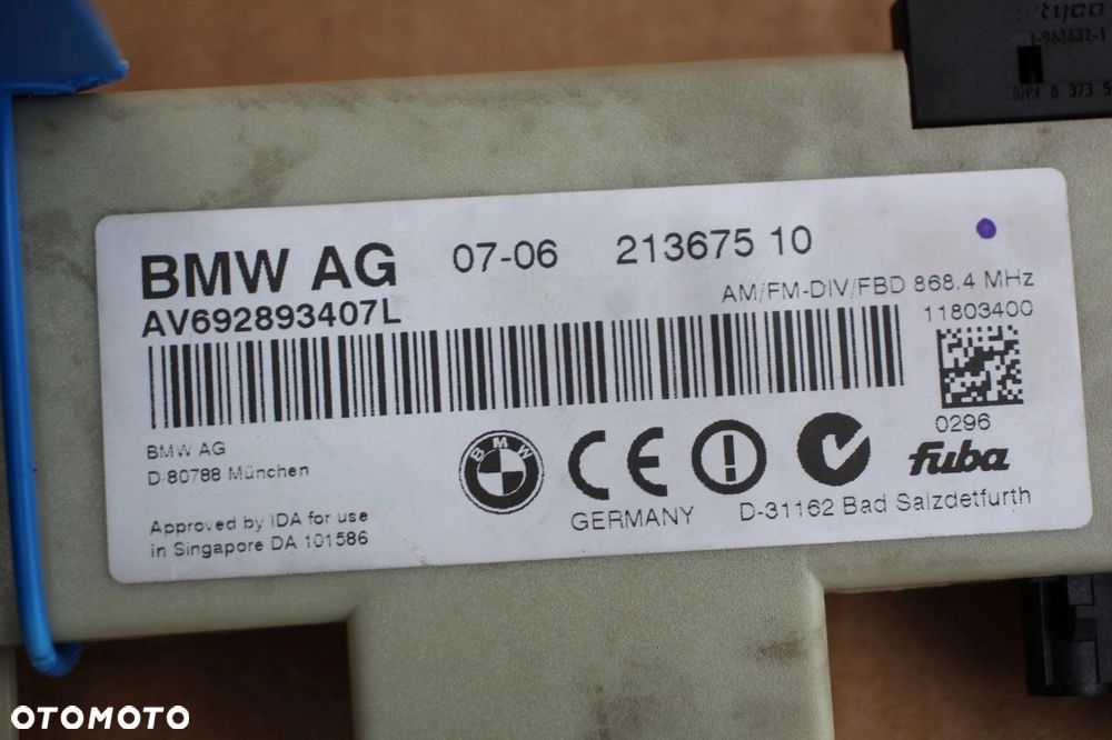 Wzmacniacz anteny moduł BMW 3 model e90 6928934 - 2