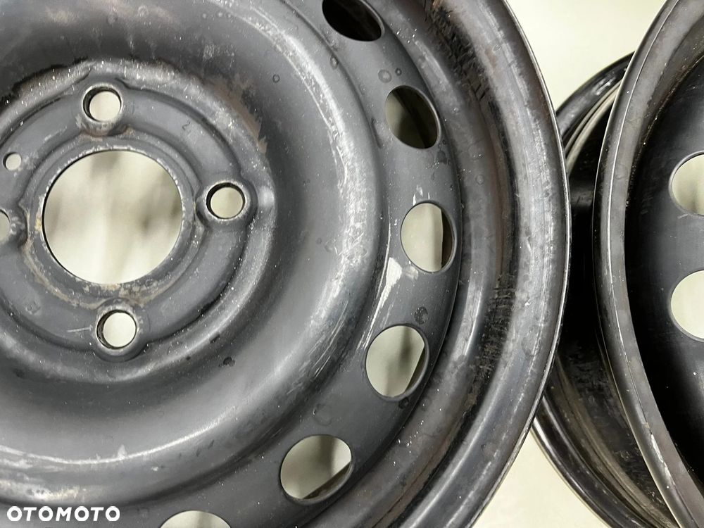 Felgi stalowe Nissan Micra III K12 03-10r. 5jx14 4x100 ET45 CH60 14 cali ORYGINALNE KOMPLET 40300ax6 - 11