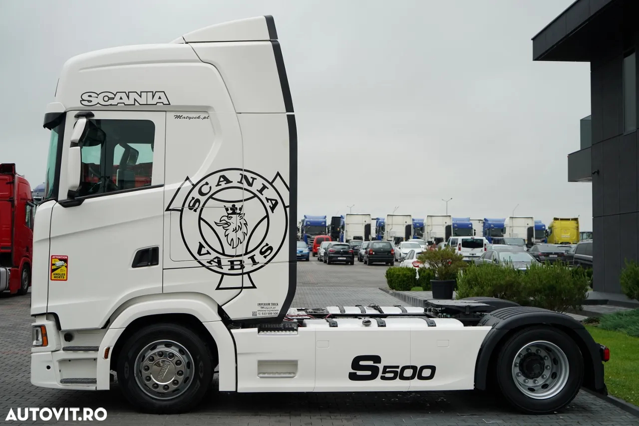 Scania S 500 / MEGA / RETARDER / PLATĂ JOSĂ / CONTRACT DE SERVICE POST-SERVICE / IMPORTAT - 5