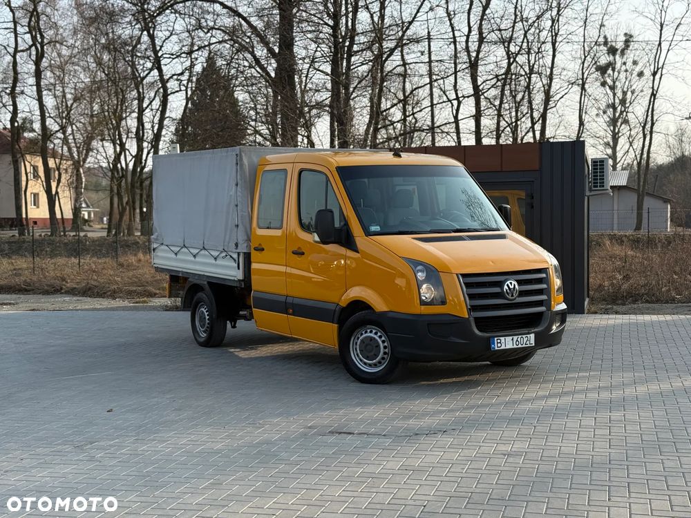 Volkswagen Crafter 2.5 TDI 163KM / Doka Brygadówka 7-osobowy / 2008 ROK PRODUKCJI / 353.348KM PRZEBIEG - 1