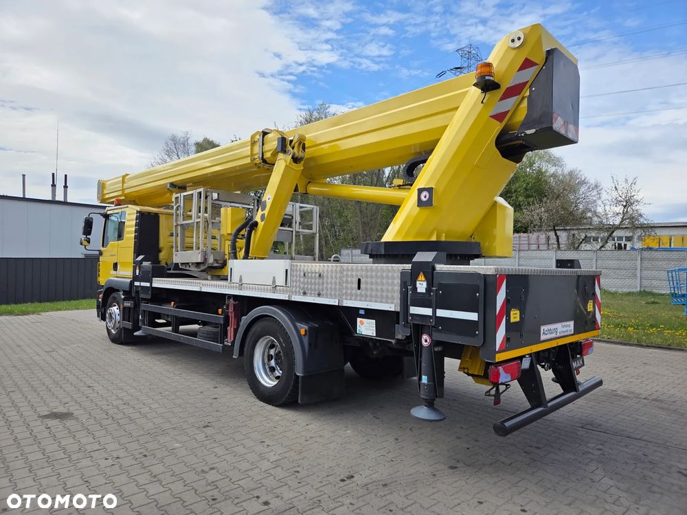 MAN TGM 18.290 4x2 BB - 46m - Podnośnik koszowy zwyżka Ruthmann T460 jak Wumag Palfinger WT 450 Multitel - 3