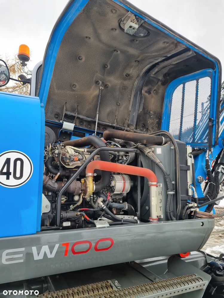 Wacker Neuson EW100 Koparka Kołowa 11 ton. 3x Ramię +ROTOTIL z regulacją szybkości+ Skosowanie Hydr+Pompa ON Łyżki. z Norwegii Jak Nowa z salonu! 2086mtg PERKINS silnik. STABILIZATORY Klima. DEKRA 2026r. Książka serwisowa. Szybkozłącze Hydr. Opcja podpięcia samego wiertła do gleby. - 29