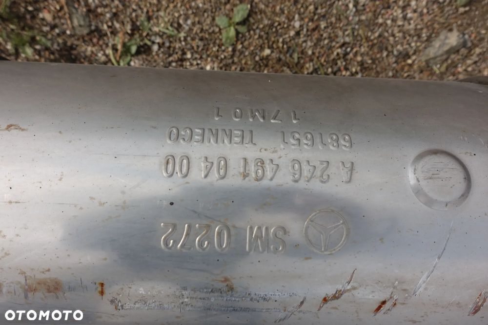 TŁUMIK KOŃCOWY MERCEDES W176 1.6 CGI A1764910000 - 5