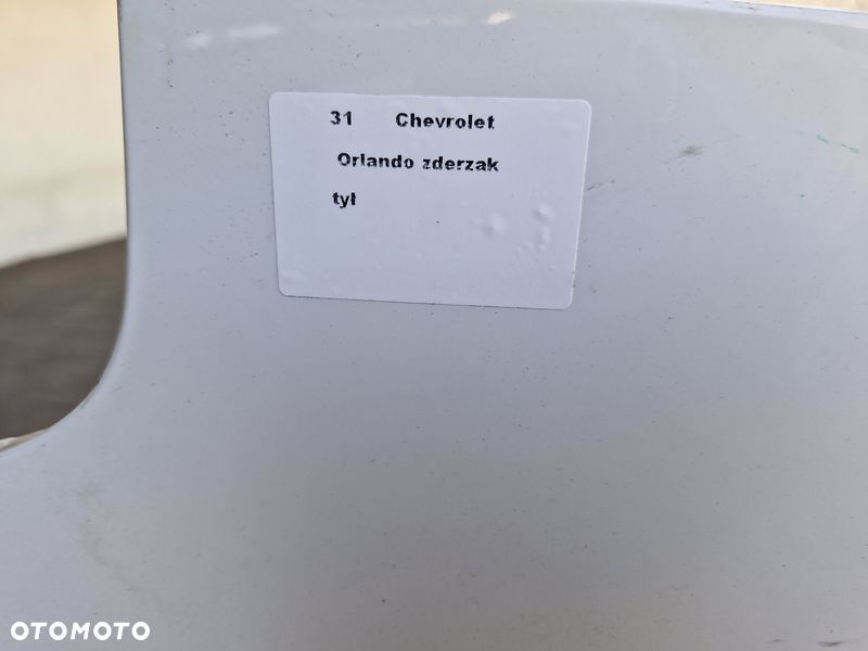 chevrolet orlando zderzak tył tylny - 8