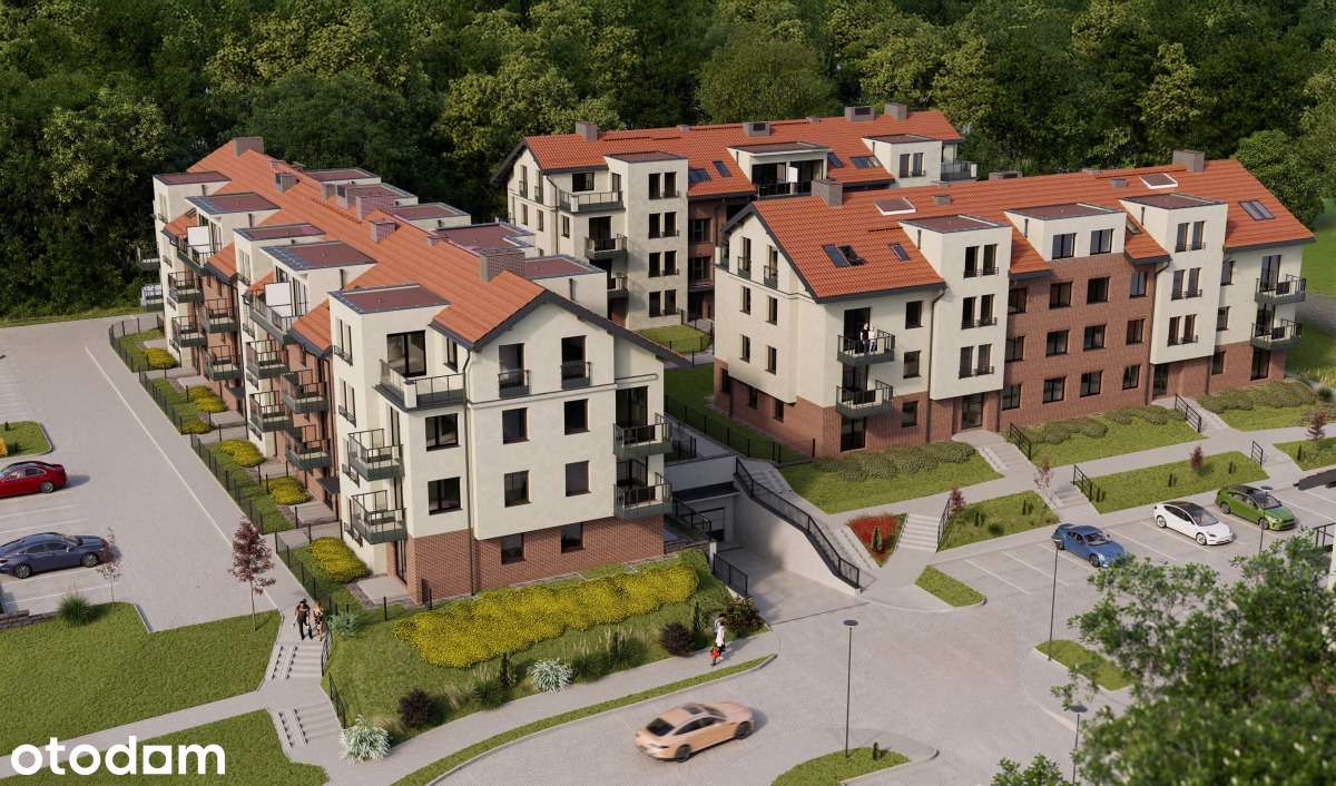2-pokojowe mieszkanie 38m2 + ogródek Bezpośrednio
