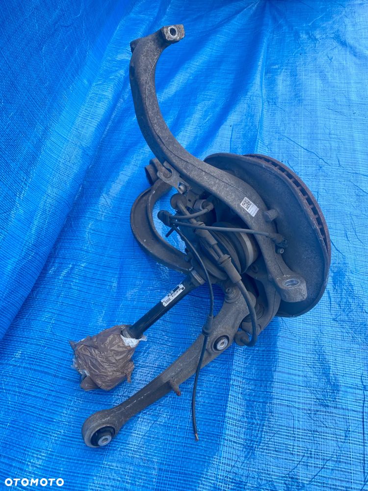 AUDI A6 C7 ZWROTNICA PIASTA WAHACZE KOMPLET PRAWY PRAWA  PRZÓD PRZEDNIA ORYGINAŁ 4G0407241D    4G0407242D - 2