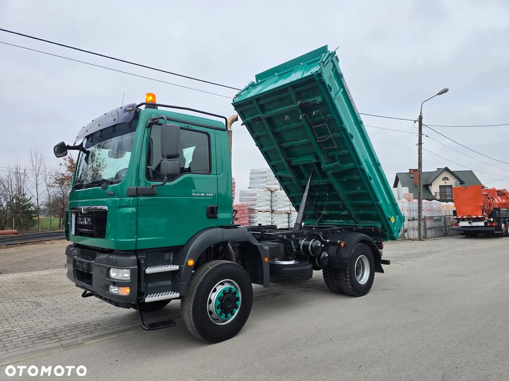 MAN TGM18.340/3 STRONNA WYWROTKA/4X4/134 TYŚ Przebieg!!! - 1