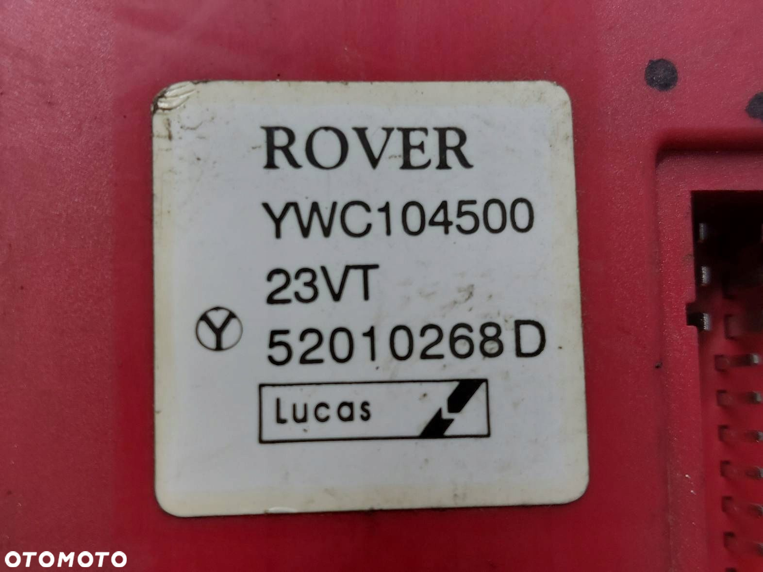 ZESTAW STARTOWY ROVER 200 III 1.4 16V MKC104030 YWC104500 QRF1406789 - 7