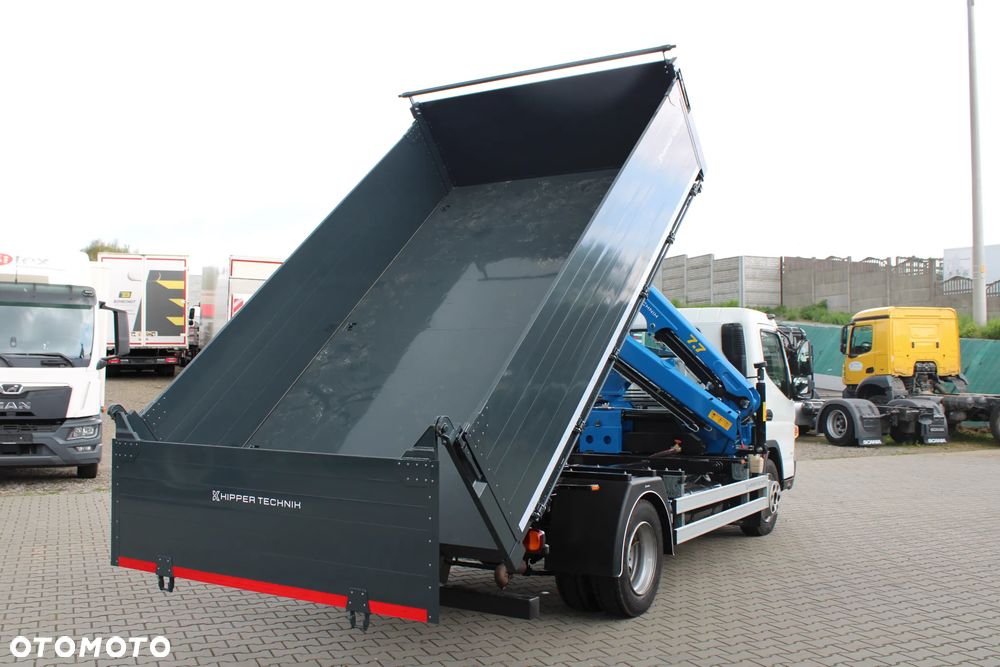 FUSO Mitsubishi Canter 9C18 Nowy 3-stronny Wywrot Kiper Wywrotka Nowy Żuraw HDS DN 7.7 S2 Ładowność: 4000 kg Fassi - 3