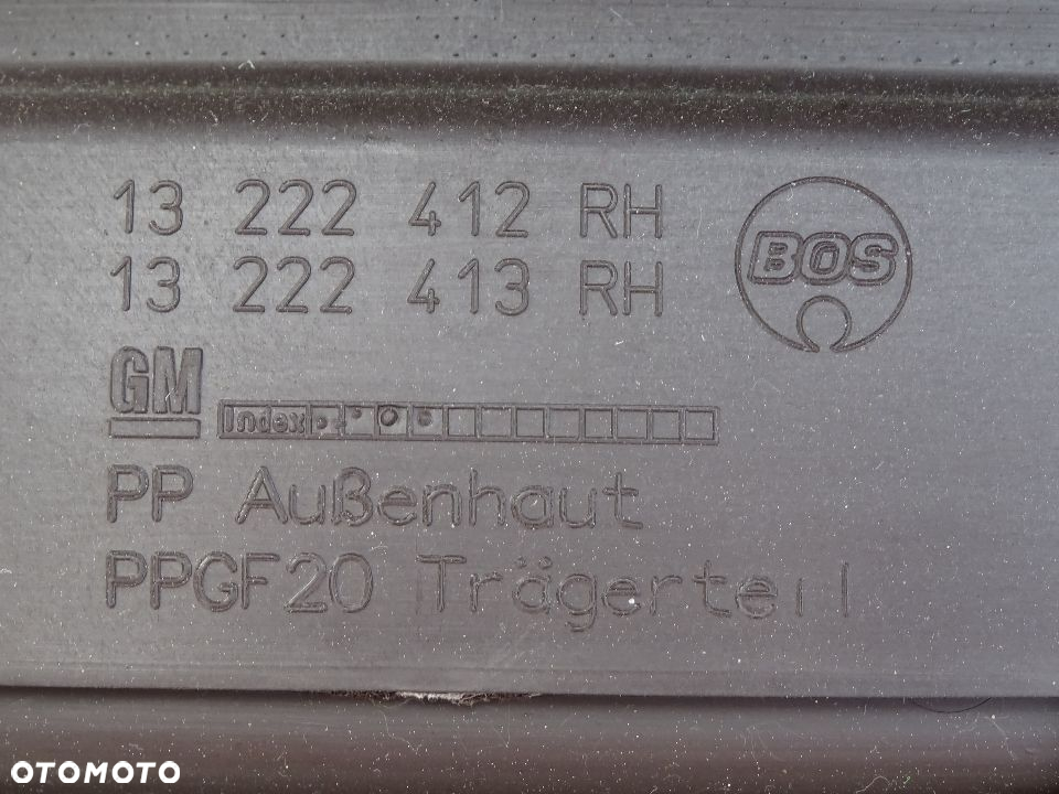 OPEL INSIGNIA KOMBI TAPICERKA BOCZEK PRAWY BAGAŻNIKA PROWADNICA ZATRZASK ROLETY BRĄZ - 3