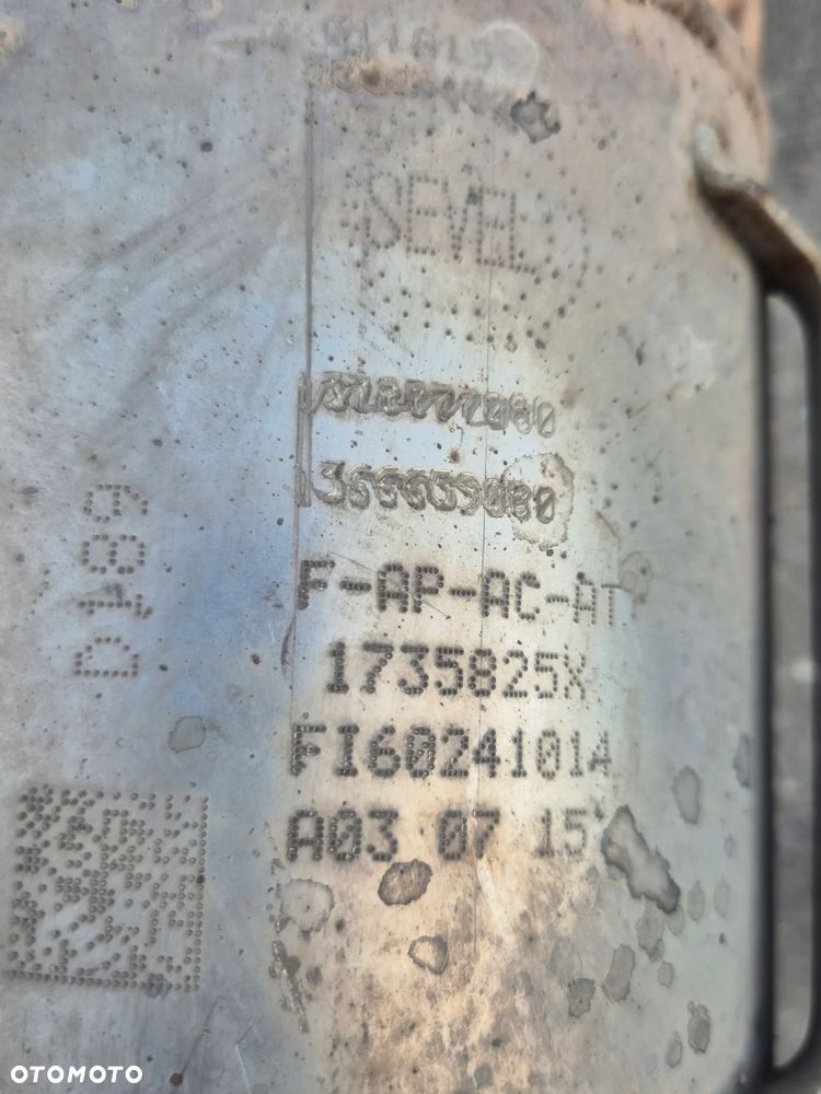 DPF KATALIZATOR DUCATO JUMPER BOXER LIFT 2.2 HDI EURO 5 14r.+ - 3