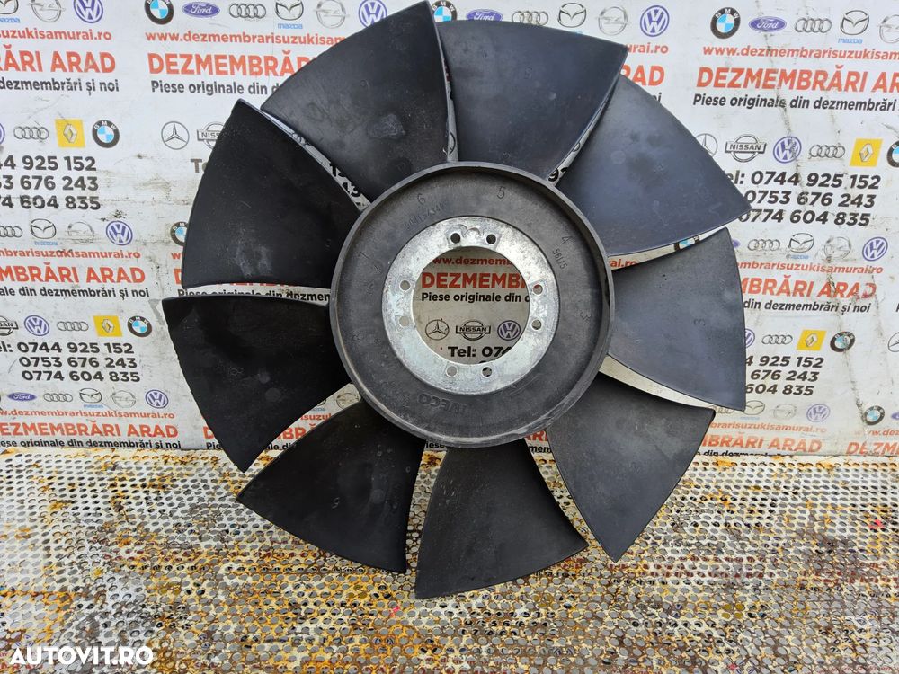 Paleta ventilator Iveco Daily 2.3 cod 504154349 euro 3 euro 5 euro 6 - 2