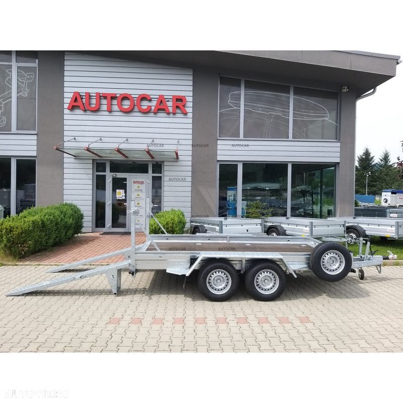 Autocar Remorca  pentru  utilaje de constructii cu doua axe si cu sistem de franare K3035N - 1