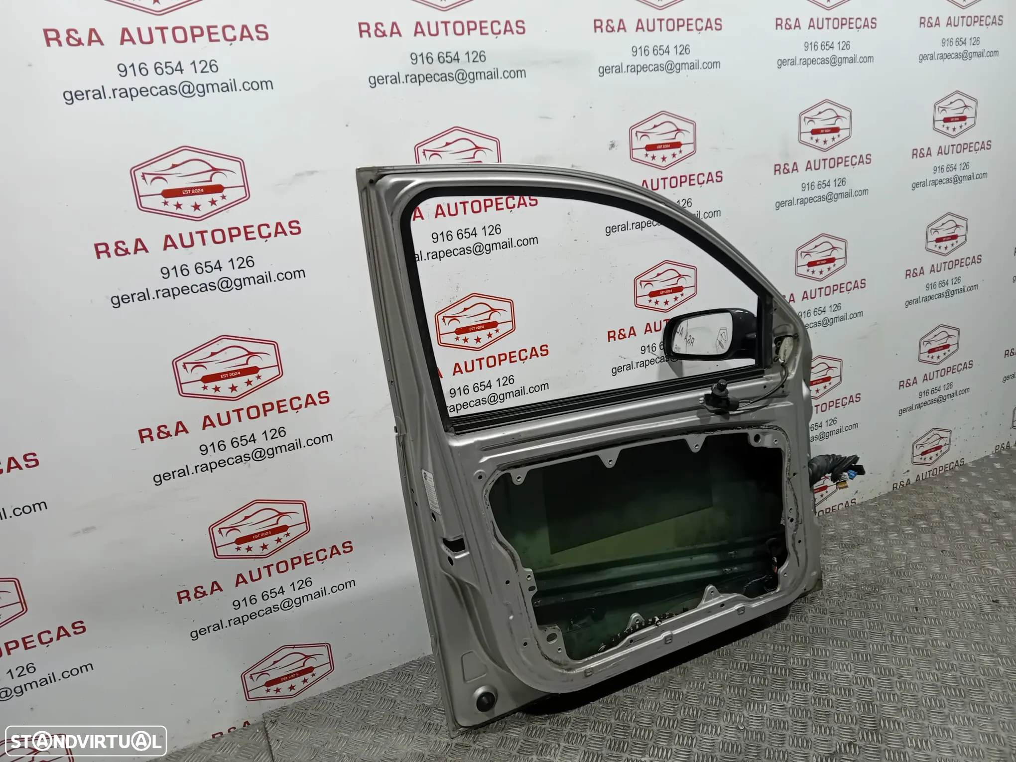 Porta Frente Esquerda Skoda Fabia 1 Original - 6