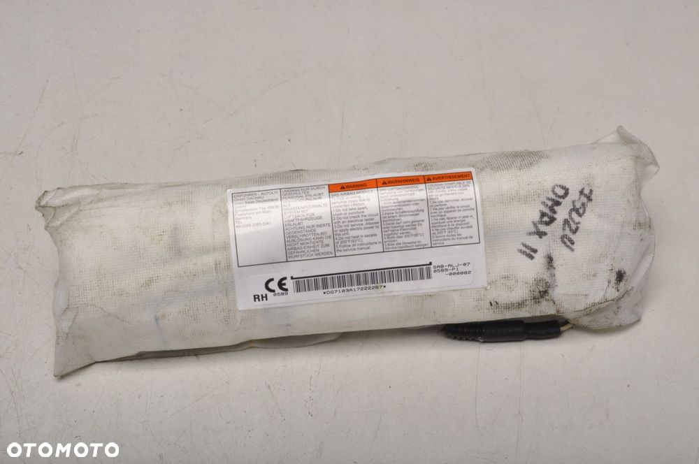 ISUZU D-MAX II AIRBAG PODUSZKA POWIETRZNA FOTELA PRAWA SAB-ALJ-070589-P1 - 1