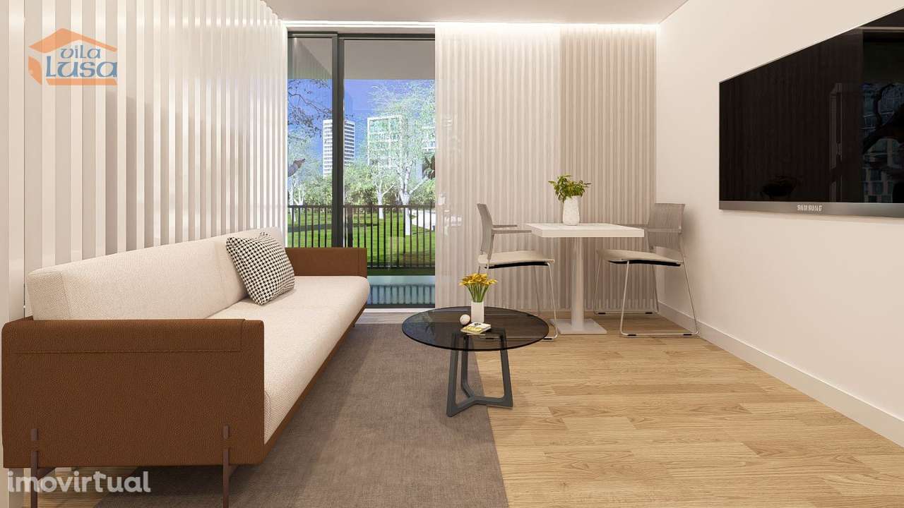 Armação de Pera T0 +1 Novo varanda garagem e piscina na cobertura - Grande imagem: 2/24