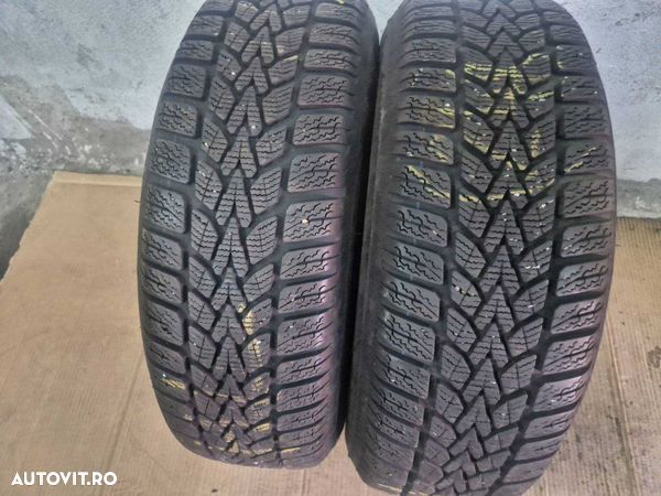 2 Dunlop R15 195/65/ Anvelope de iarnă DOT1418 - 4