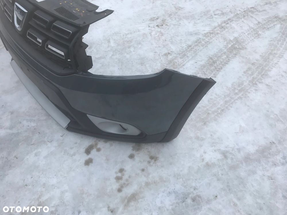 Dacia Sandero Stepway II Lift 16-20 Zderzak Maska TEKPV Kompletny - 3