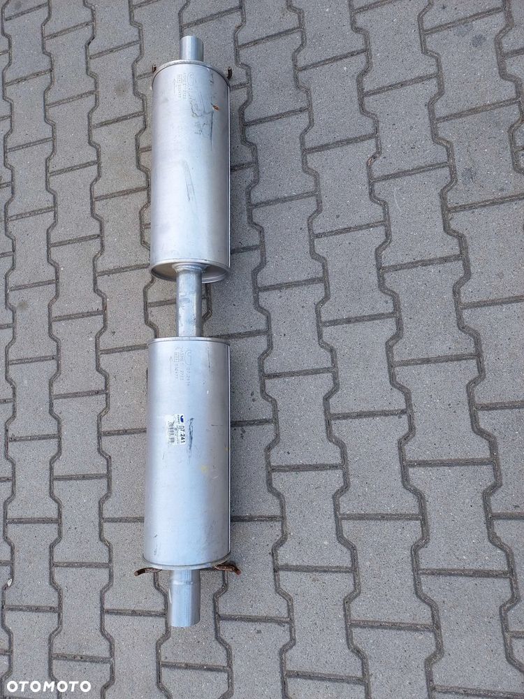 Tłumik układu wydechowego przód +srodek FORD TRANSIT 2.4D 01.00-05.06 - 2