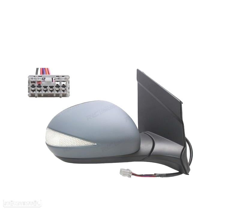 ESPELHO COMPLETO DIREITO HONDA CIVIC VIII HATCHBACK 06-12 ELÉTRICO - 1