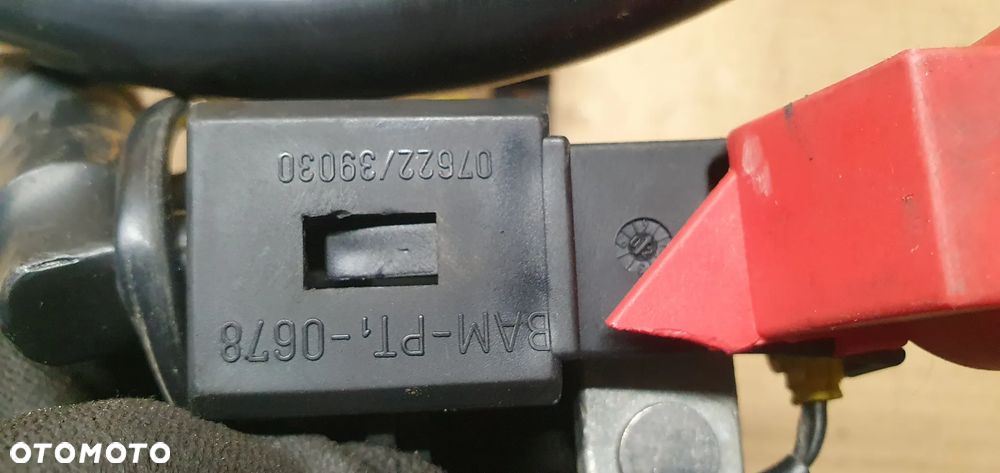 Klema plusowa kabel przewód bezpiecznik pirotechniczny VW Phaeton 3D1971228B - 7