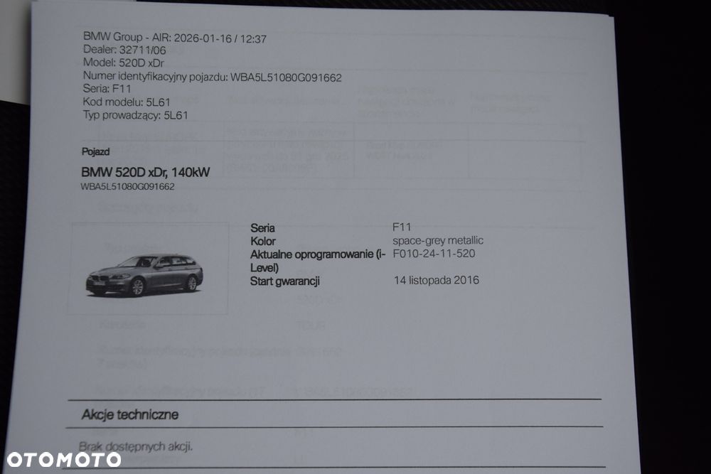 BMW Seria 5 520d xDrive - 38