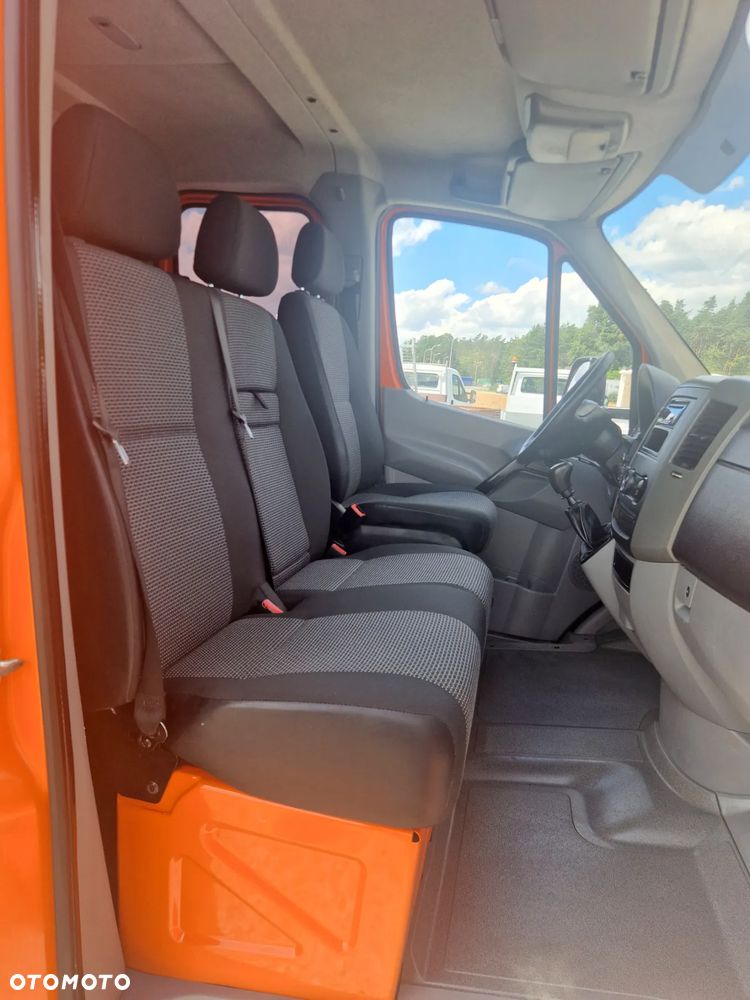 Mercedes-Benz SPRINTER 316 2,2 CDI 163 KONNA DOKA BRYGADÓWKA 7 OSOBOWA 3,6M SKRZYNIA PLANDEKA  KLIMA WEBASTO GWARANCJA - 19